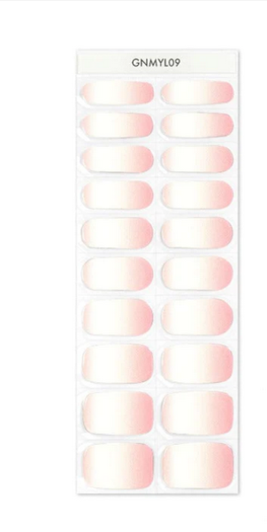 Gel Nail Strips Pink Sunset